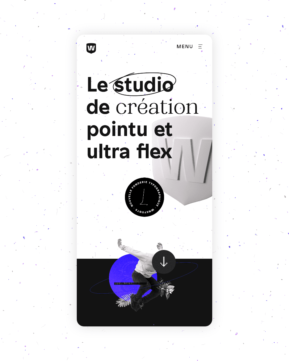 Wanaka 3 - Mobile homepage